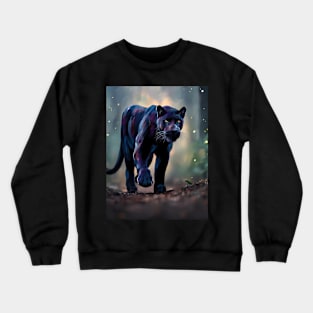 Bagheera the black panther Crewneck Sweatshirt